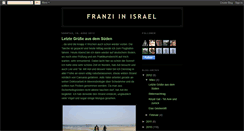 Desktop Screenshot of franziinisrael.blogspot.com