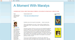 Desktop Screenshot of amomentwithmaralys.blogspot.com