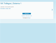 Tablet Screenshot of nx-trafegos-sistema-1.blogspot.com