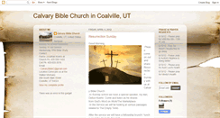 Desktop Screenshot of calvarybiblec.blogspot.com