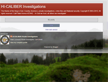 Tablet Screenshot of hi-caliber.blogspot.com