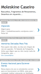 Mobile Screenshot of moleskinecaseiro.blogspot.com