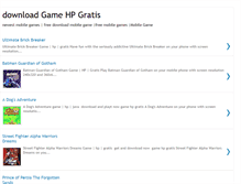 Tablet Screenshot of downloads-game-hp-gratis.blogspot.com