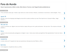 Tablet Screenshot of foradomundo.blogspot.com