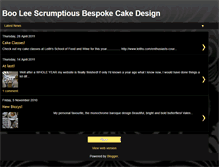Tablet Screenshot of booleescrumptious.blogspot.com