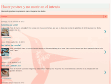 Tablet Screenshot of hacerpostresdolo.blogspot.com