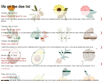 Tablet Screenshot of lifeonthedeelist.blogspot.com