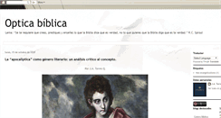 Desktop Screenshot of opticabiblica.blogspot.com