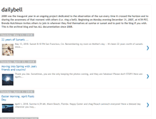 Tablet Screenshot of dailybell2008.blogspot.com