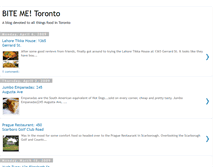 Tablet Screenshot of bitemetoronto.blogspot.com