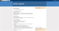 Desktop Screenshot of geografi161.blogspot.com