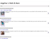 Tablet Screenshot of angelinaswelt.blogspot.com