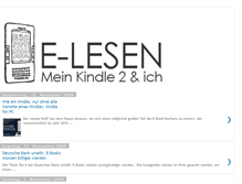 Tablet Screenshot of e-lesen.blogspot.com