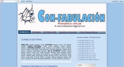 Desktop Screenshot of con-fabulacionvirtual.blogspot.com