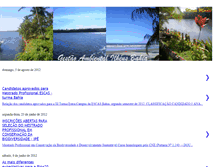 Tablet Screenshot of gestaoambientalilheusba.blogspot.com
