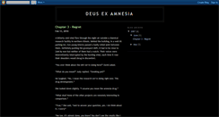 Desktop Screenshot of deus-ex-amnesia.blogspot.com