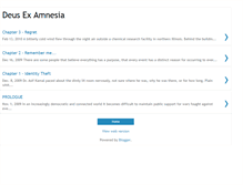 Tablet Screenshot of deus-ex-amnesia.blogspot.com