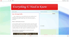 Desktop Screenshot of everythnguneedtoknow.blogspot.com