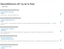 Tablet Screenshot of dancemillenium.blogspot.com