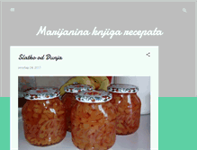 Tablet Screenshot of marijaninaknjigarecepata.blogspot.com