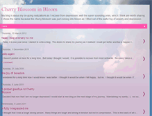 Tablet Screenshot of cherryblossominbloom.blogspot.com