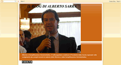 Desktop Screenshot of ilblogdialbertosarra.blogspot.com