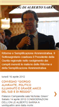 Mobile Screenshot of ilblogdialbertosarra.blogspot.com