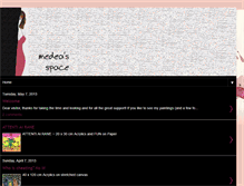 Tablet Screenshot of medeasspace.blogspot.com