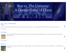 Tablet Screenshot of lost-ben-vs-the-universe.blogspot.com