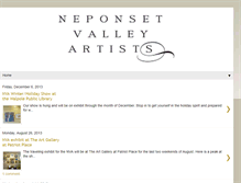 Tablet Screenshot of neponsetvalleyartists.blogspot.com
