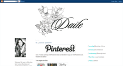 Desktop Screenshot of dailecwilson.blogspot.com