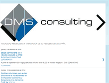 Tablet Screenshot of consultingdms.blogspot.com