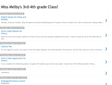 Tablet Screenshot of melbyclass.blogspot.com