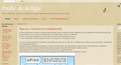 Desktop Screenshot of profudereligie.blogspot.com