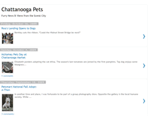 Tablet Screenshot of chattanoogapets.blogspot.com