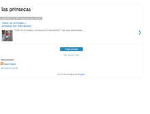 Tablet Screenshot of laspeincesas-playeras.blogspot.com