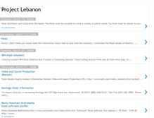 Tablet Screenshot of projectlebanon.blogspot.com