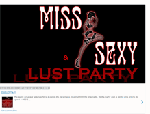 Tablet Screenshot of misssexylustparty.blogspot.com