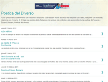 Tablet Screenshot of poeticadeldiverso.blogspot.com