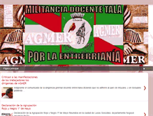Tablet Screenshot of militanciadocentetala.blogspot.com