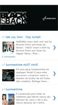 Mobile Screenshot of black-is-back.blogspot.com
