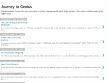 Tablet Screenshot of journey2genius.blogspot.com