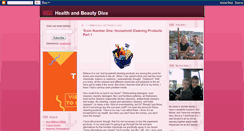 Desktop Screenshot of healthandbeautydiva.blogspot.com