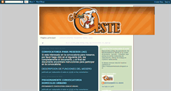 Desktop Screenshot of capacitacioneloeste.blogspot.com