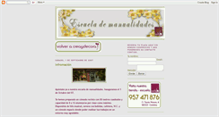 Desktop Screenshot of escuelademanualidades.blogspot.com