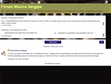 Tablet Screenshot of forum-musica-sergipe.blogspot.com