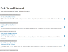 Tablet Screenshot of doityourselfnetwork.blogspot.com