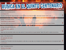 Tablet Screenshot of musicaenelquinto.blogspot.com