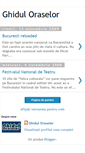 Mobile Screenshot of ghiduloraselor.blogspot.com