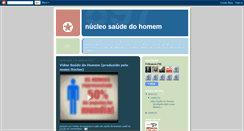 Desktop Screenshot of nucleosaudedohomem.blogspot.com